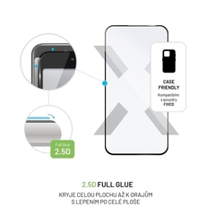 Ochranné tvrzené sklo FIXED Full-Cover pro Asus Zenfone 10, lepení přes celý displej, černé