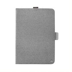 Textilní pouzdro pro 10,1 tablety FIXED Novel se stojánkem a kapsou pro stylus, šedé