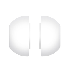 Silikonové špunty FIXED Plugs pro Apple Airpods Pro/Pro 2, 2 sady, velikost L