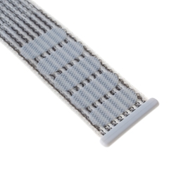 Nylonový řemínek FIXED Nylon Strap pro Apple Watch 42/44/45mm, bílý