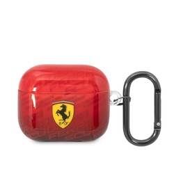 Ferrari Gradient Allover Pouzdro pro Airpods 3 Red