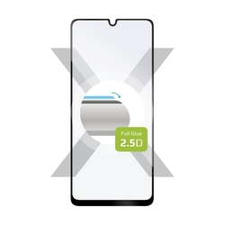 Ochranné tvrzené sklo FIXED Full-Cover pro Samsung Galaxy A32 , lepení přes celý displej, černé