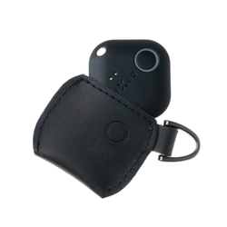 Kožené pouzdro FIXED Smile Case se smart trackerem FIXED Smile Pro, černé