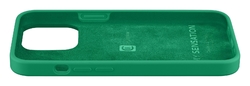 Ochranný silikonový kryt Cellularline Sensation pro Apple iPhone 13, zelený
