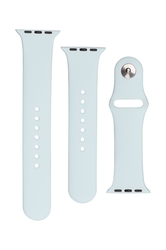 Set silikonových řemínků FIXED Silicone Strap pro Apple Watch 42/44/45/49mm, světle tyrkysový