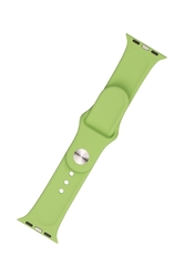 Set silikonových řemínků FIXED Silicone Strap pro Apple Watch 38/40/41mm, mentolový