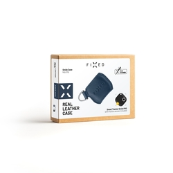 Kožené pouzdro FIXED Smile Case se smart trackerem FIXED Smile Pro, modré