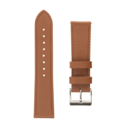 Kožený řemínek FIXED Leather Strap s Quick Release 22mm pro smartwatch, hnědý