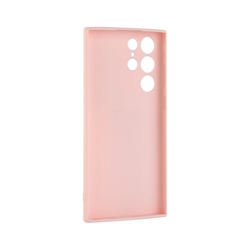 Zadní pogumovaný kryt FIXED Story pro Samsung Galaxy S22 Ultra 5G, růžový