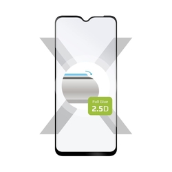 Ochranné tvrzené sklo FIXED Full-Cover pro Samsung Galaxy A23 5G, lepení přes celý displej, černé