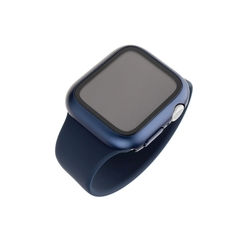Ochranné pouzdro FIXED Pure+ s temperovaným sklem pro Apple Watch 40mm, modré