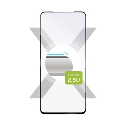 Ochranné tvrzené sklo FIXED Full-Cover pro Xiaomi POCO X4 Pro 5G, lepení přes celý displej, černé