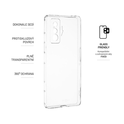 TPU gelové pouzdro FIXED pro Xiaomi POCO F4 GT, čiré