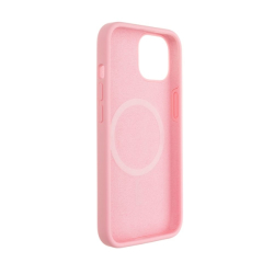 Zadní kryt FIXED MagFlow s podporou MagSafe pro Apple iPhone 14, růžový