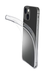 Extratenký zadní kryt CellularLine Fine pro Apple iPhone 14, transparentní
