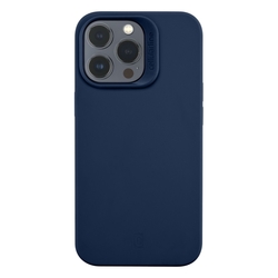Ochranný silikonový kryt Cellularline Sensation pro Apple iPhone 14 PRO MAX, modrý