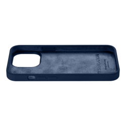 Ochranný silikonový kryt Cellularline Sensation pro Apple iPhone 14 PRO MAX, modrý