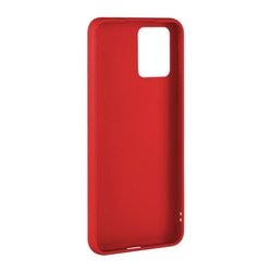 Zadní pogumovaný kryt FIXED Story pro Motorola Moto E13, červený