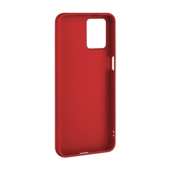 Zadní pogumovaný kryt FIXED Story pro Motorola Moto G13, červený