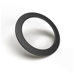 Magnetická nálepka na mobilní telefony pro použití technologie MagSafe FIXED MagPlate, černá