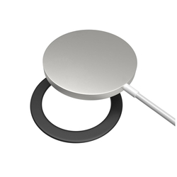 Magnetická nálepka na mobilní telefony pro použití technologie MagSafe FIXED MagPlate, černá