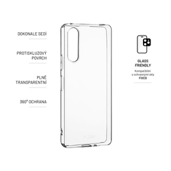 TPU gelové pouzdro FIXED pro Sony Xperia 10 V, čiré