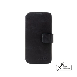Kožené pouzdro typu kniha FIXED ProFit pro Apple iPhone 15 Pro Max, černé