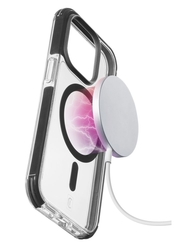 Ochranný kryt Cellularline Tetra Force Strong Guard Mag s podporou Magsafe pro Apple iPhone 15 Pro Max, transparentní