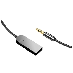 Bluetooth audio přijímač FIXED Signal Alu se zabudovaným mikrofonem, šedý