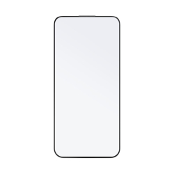Ochranné tvrzené sklo FIXED Full-Cover pro Apple iPhone 15 Pro, lepení přes celý displej, černé