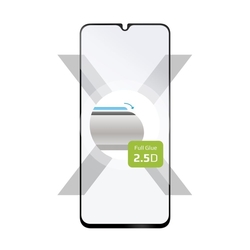 Ochranné tvrzené sklo FIXED Full-Cover pro Samsung Galaxy A05, lepení přes celý displej, černé