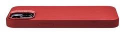 Ochranný silikonový kryt Cellularline Sensation Plus pro Apple iPhone 15, červený