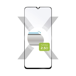 Ochranné tvrzené sklo FIXED Full-Cover pro Xiaomi Redmi 13C 5G, lepení přes celý displej, černé