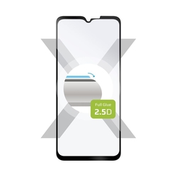 Ochranné tvrzené sklo FIXED Full-Cover pro Samsung Galaxy Xcover 7 5G, lepení přes celý displej, černé