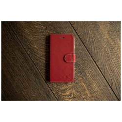 Pouzdro typu kniha FIXED FIT pro Apple iPhone 6/6S, červené