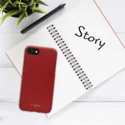 Zadní pogumovaný kryt FIXED Story pro Xiaomi Redmi Go, červený