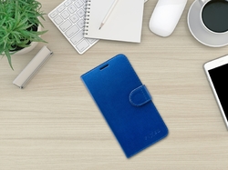 Pouzdro typu kniha FIXED FIT Shine pro Apple iPhone 11, modré