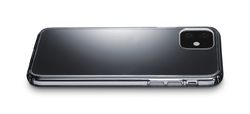 Zadní čirý kryt s ochranným rámečkem Cellularline Clear Duo pro Apple iPhone 11