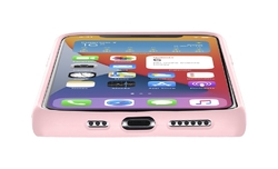 Ochranný silikonový kryt Cellularline Sensation pro Apple iPhone 12 Pro Max, starorůžový