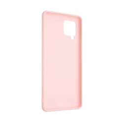 Zadní pogumovaný kryt FIXED Story pro Samsung Galaxy A42 5G/ M42 5G, růžový