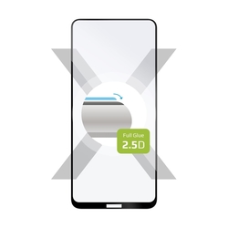 Ochranné tvrzené sklo FIXED Full-Cover pro Nokia 5.4, lepení přes celý displej, černé
