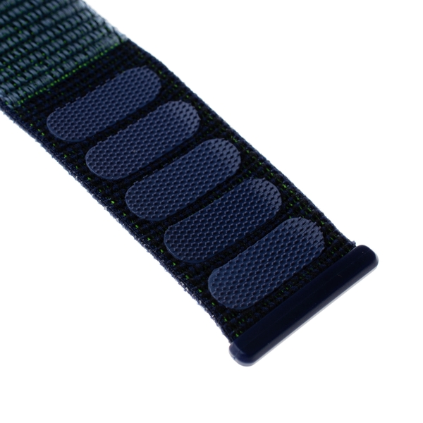 Nylonový řemínek FIXED Nylon Strap pro Apple Watch 42/44/45mm, temně modrý