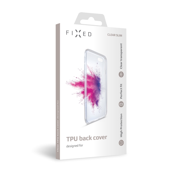 TPU gelové pouzdro FIXED pro Samsung Galaxy S21 FE 5G, čiré