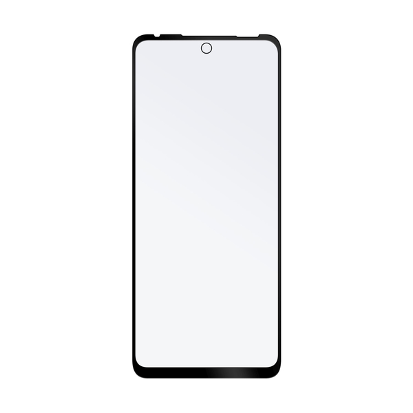Ochranné tvrzené sklo FIXED Full-Cover pro Motorola Moto G40, lepení přes celý displej, černé