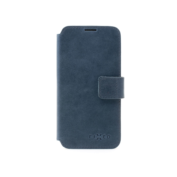 Kožené pouzdro typu kniha FIXED ProFit pro Samsung Galaxy A52/A52 5G/A52s 5G, modré