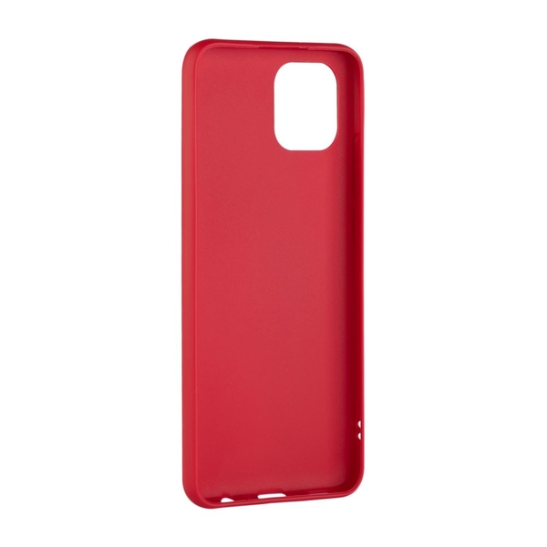 Zadní pogumovaný kryt FIXED Story pro Samsung Galaxy A03, červený