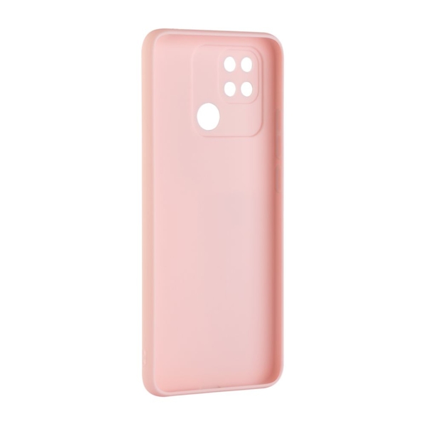 Zadní pogumovaný kryt FIXED Story pro Xiaomi Redmi 10C, růžový