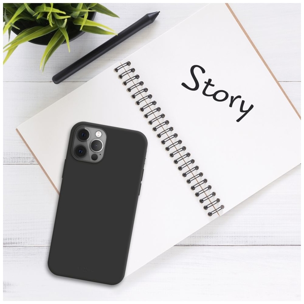 Zadní pogumovaný kryt FIXED Story pro Xiaomi Redmi Note 11, černý