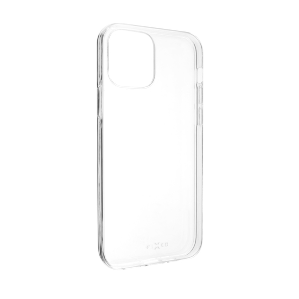 Ultratenké TPU gelové pouzdro FIXED Skin pro Apple iPhone 12/12 Pro, 0,6 mm, čiré