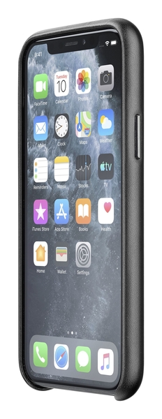 Ochranný kryt Cellularline Elite pro Apple iPhone 11 Pro Max, PU kůže, černý